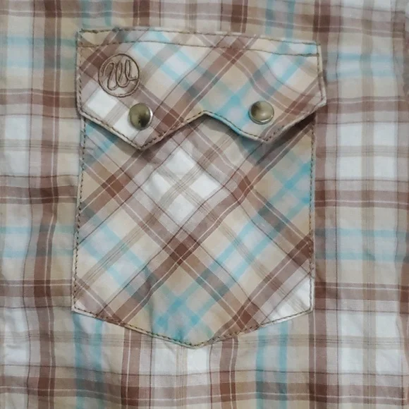 Wrangler Retro With Snaps Size Medium - Picture 2 of 5